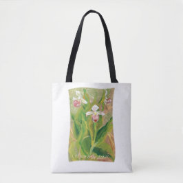 Orchid När är dansen? Shoulder Tote Tygkasse