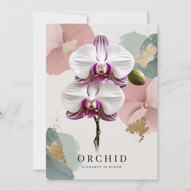 Orchid Nights i New York Botanical Garden Inbjudningar (Framsida)
