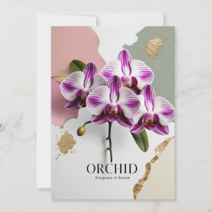 Orchid Nights,New York Botanical Garden,Orchid Nig Inbjudningar