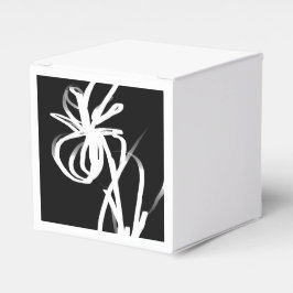 Orchid Noir: Abstrakt Black & White Presentaskar