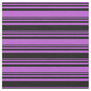 Orchid och Black Stripe/LUNDA Mönster Tyg