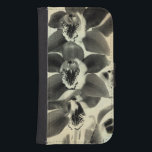 Orchid  paneler IV Galaxy S4 Plånboksfodral<br><div class="desc">Blommigt</div>
