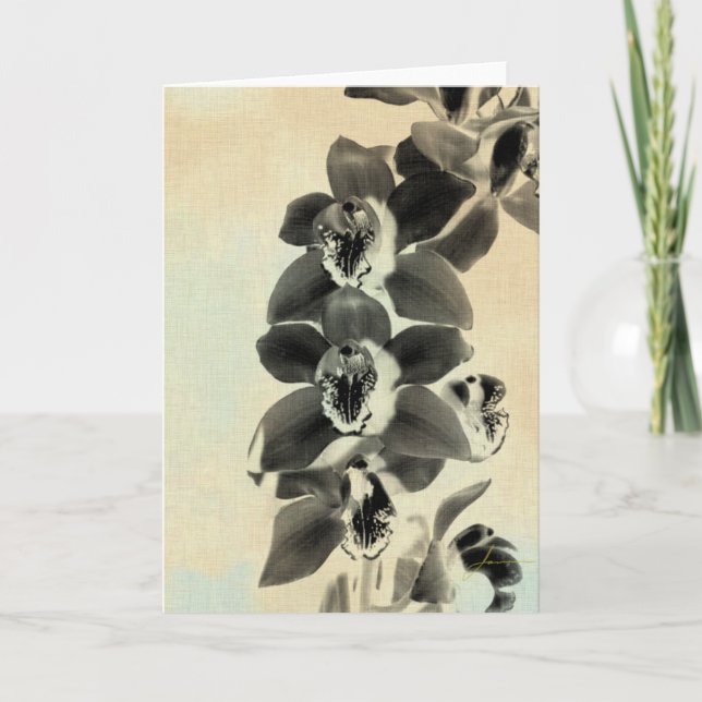 Orchid  paneler IV Kort (Framsida)