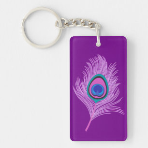 Orchid Peacock Feathers på Amethyst Lila