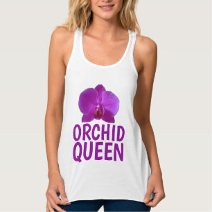 ORCHID QUEEN T-Shirts Linne Med Racerback