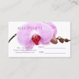 Orchid Salon SPA-massage Aromaterapi Möte Tidsbeställning Kort