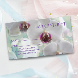Orchid Salon SPA-massage Aromaterapi Möte Tidsbeställning Kort