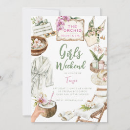 Orchid Spa Helg Inbjudningar