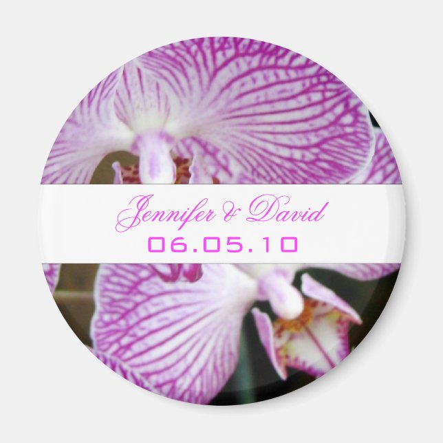 Orchid Spara datum magneter (Framsidan)
