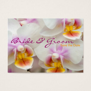 Orchid ・ Spara Mini Card för datum Visitkort