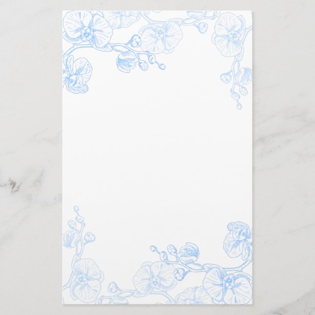 Orchid Stationery Brevpapper (Framsida)