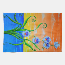 Orchid Sunset Kökshandduk