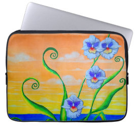 Orchid Sunset Laptop Fodral