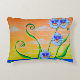 Orchid Sunset Prydnadskudde