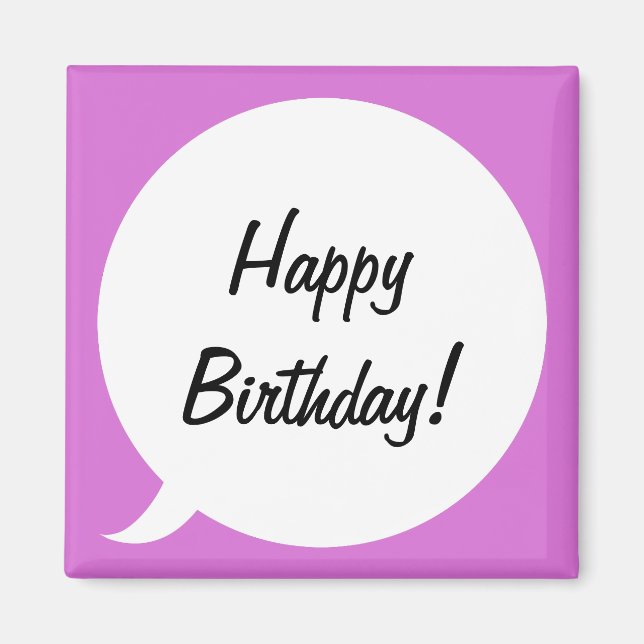 Orchid Tal Bubble Magnet (Framsidan)