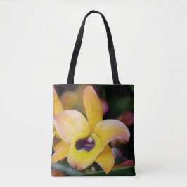 Orchid Tote Bag Tygkasse