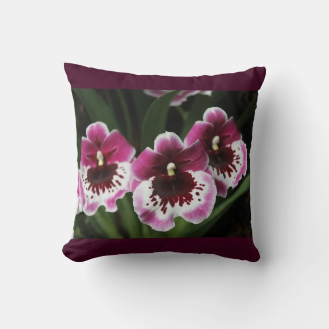 Orchid Trio Pillow Kudde (Framsida)