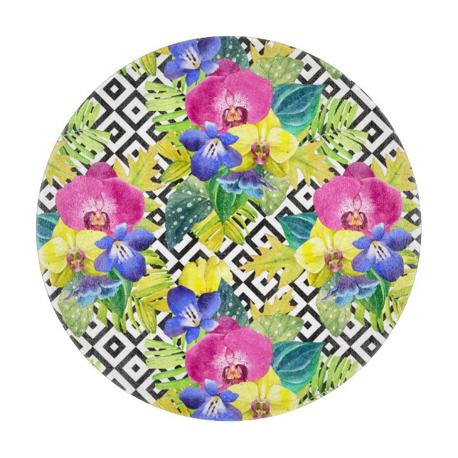 Orchidbegonia- och handflatanlöv (Framsidan)