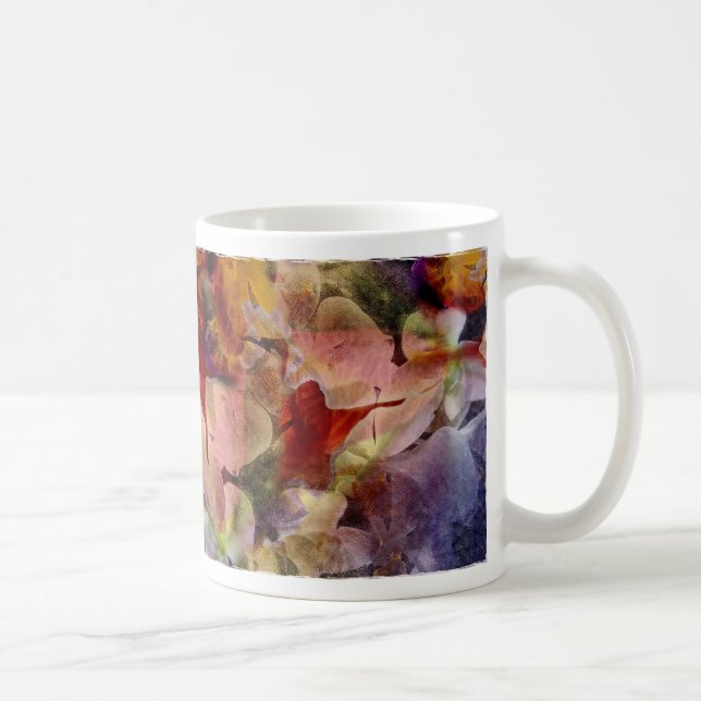 Orchidcollage - mugg (Höger)