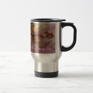 Orchide travel mug, bäst mamma någonsin! resemugg
