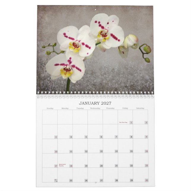 Orchidkalender 2015 kalender (Jan 2027)