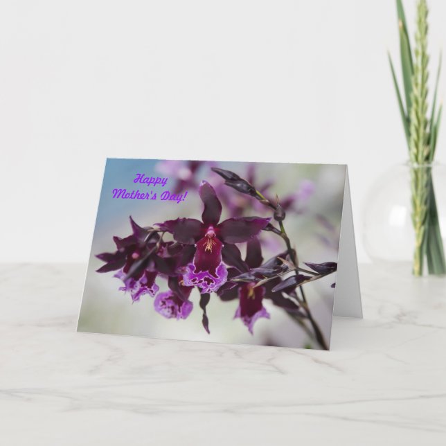 Orchidmors dagkort kort (Framsida)