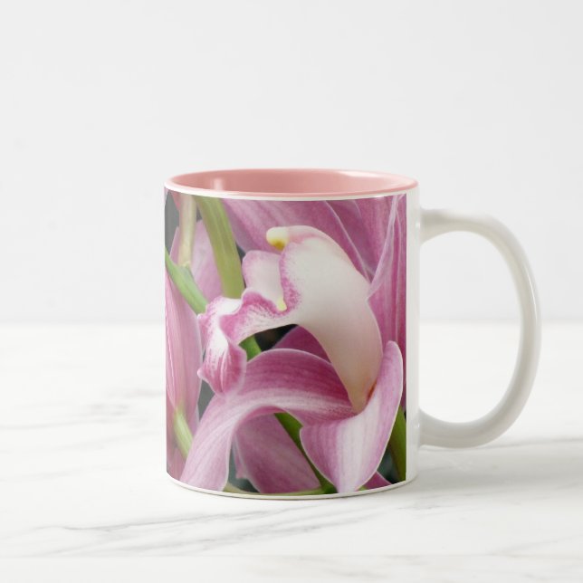 Orchidmugg 1 Två-Tonad mugg (Höger)