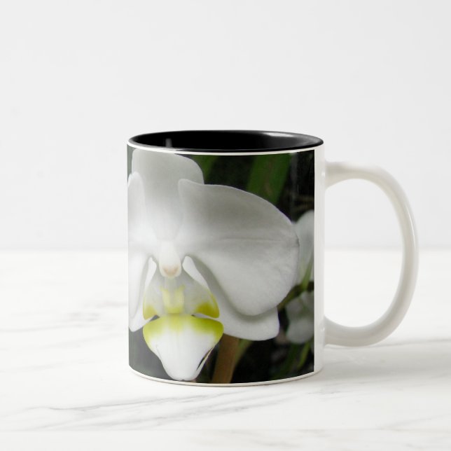 Orchidmugg 2 Två-Tonad mugg (Höger)