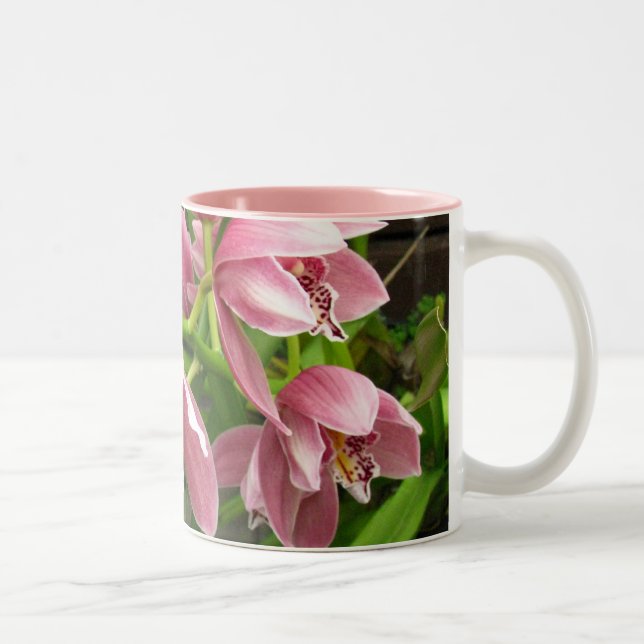 Orchidmugg 7 Två-Tonad mugg (Höger)