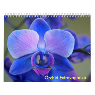 Orchidpåkostat stycke kalender