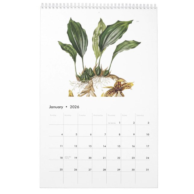 Orchids 2015 kalender (Jan 2026)