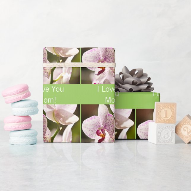 Orchids av Shirley Taylor Presentpapper (Baby Shower)