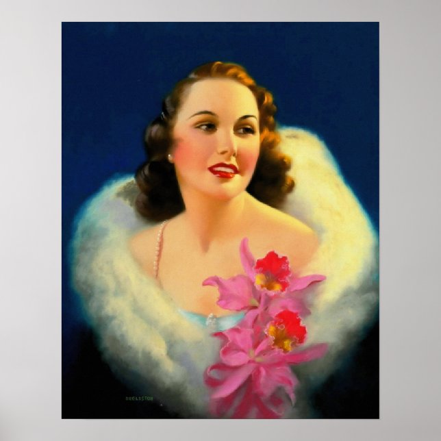 Orchids - Edward Mason Eggleston Poster (Framsidan)