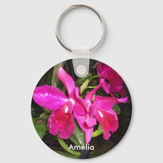 Orchids Namn Keychain Nyckelring