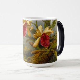Orchids och Hummingbird Heade Magisk Mugg