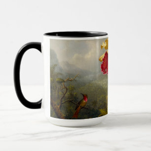 Orchids och Hummingbird Heade Mugg