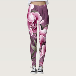 Orchids Symphony Mönster Leggings