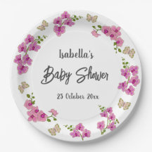 Orchids Tropical Butterfly Lila Rosa