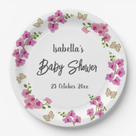 Orchids Tropical Butterfly Lila Rosa