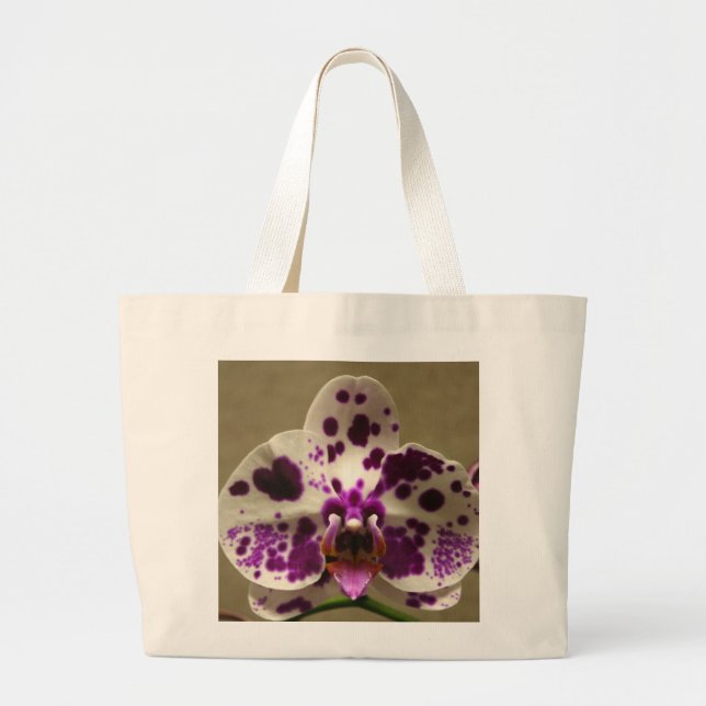 Orchidtotot hänger lös jumbo tygkasse (Framsidan)