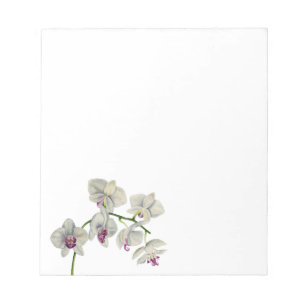 Orchidvattenfärgmålning Anteckningsblock