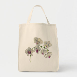 Orchidvattenfärgmålning Tygkasse