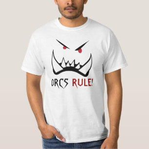Orcs härskar, den gigantiska t-skjortan tee shirt
