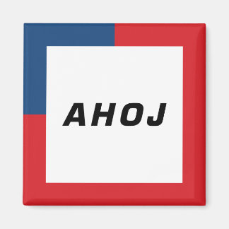 Ord - Ahoj (Hej) 01A Magnet