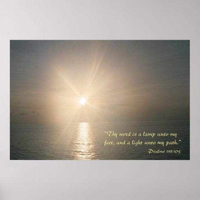 Ord är en lykta som står mitt emot fötterna (ändri poster (Framsidan)