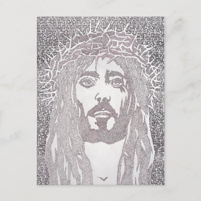 Ord är Jesus Vykort (Framsida)