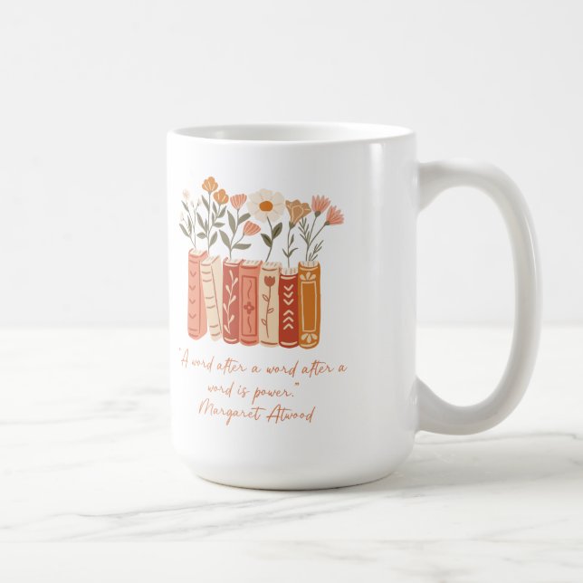 Ord är makt kaffemugg (Höger)