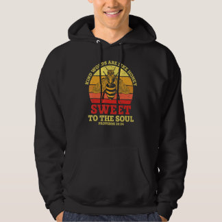 Ord är som honung hoodie