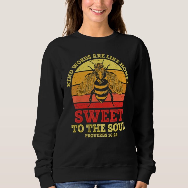 Ord är som honung t shirt (Framsida)