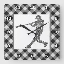 Ord Art i Softball Baseball Player
